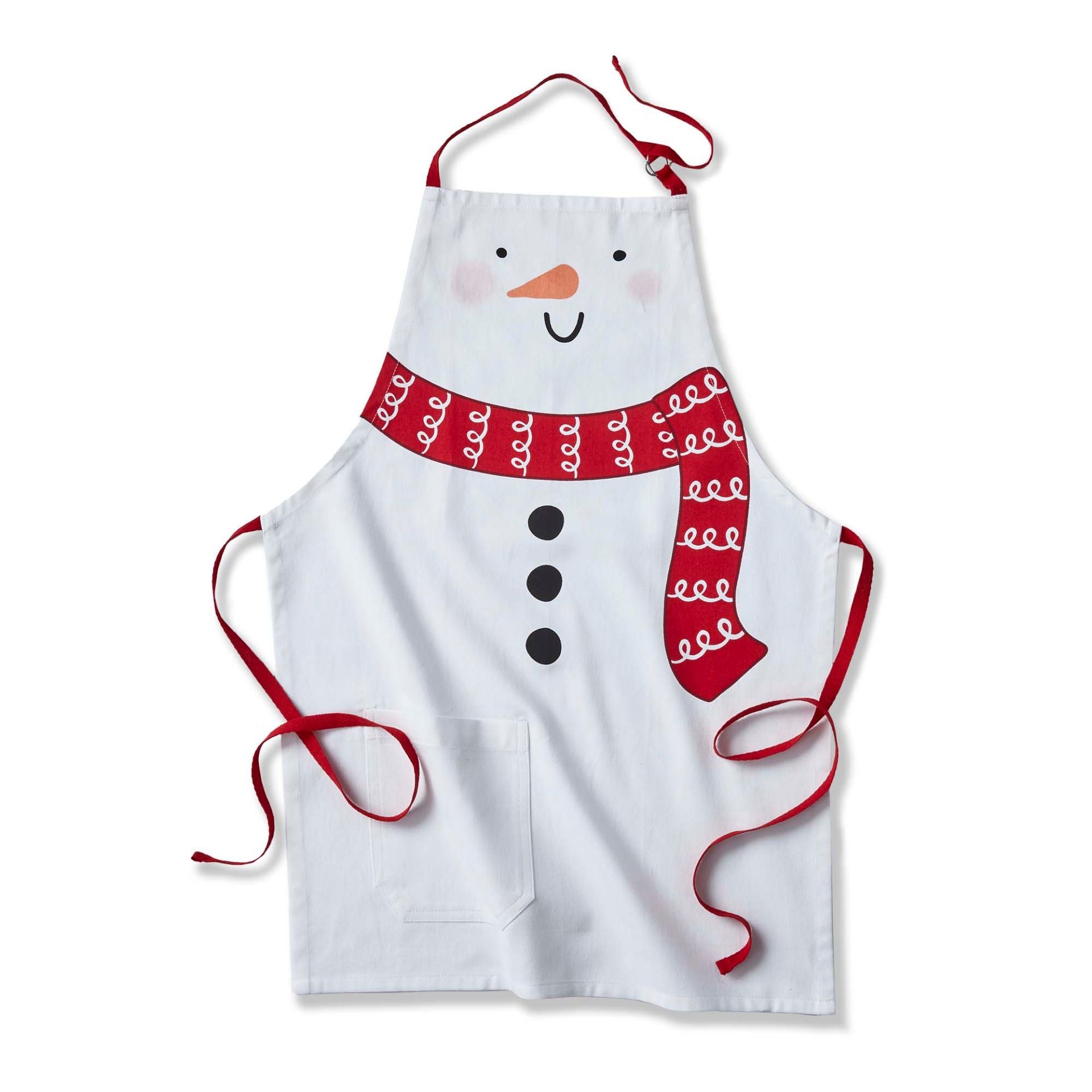 snowman | kids apron