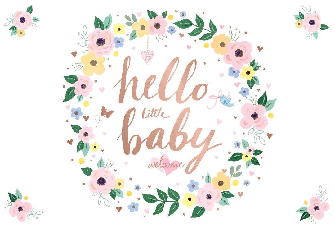 hello little baby | new baby card