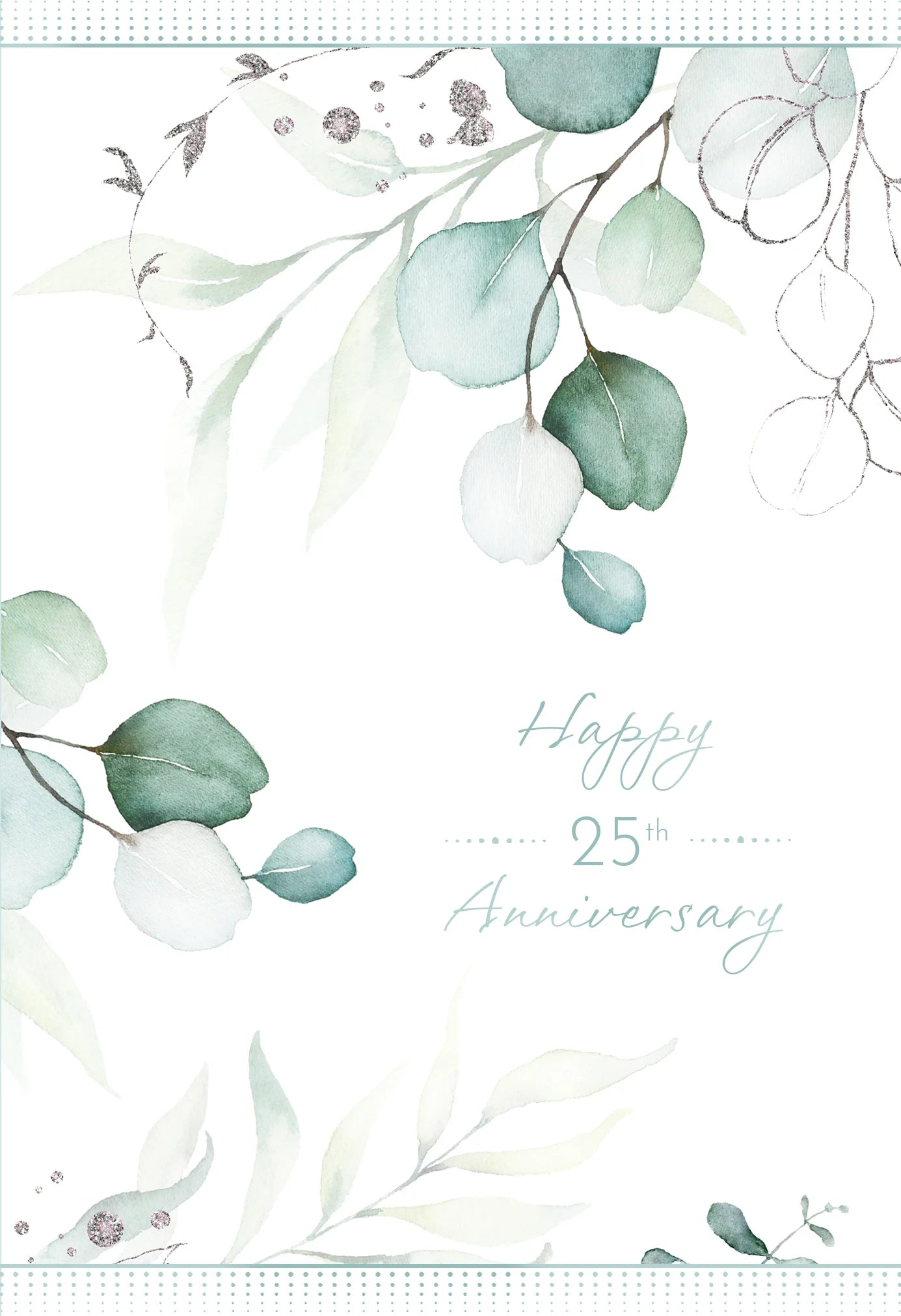 happy 25th | anniversary card