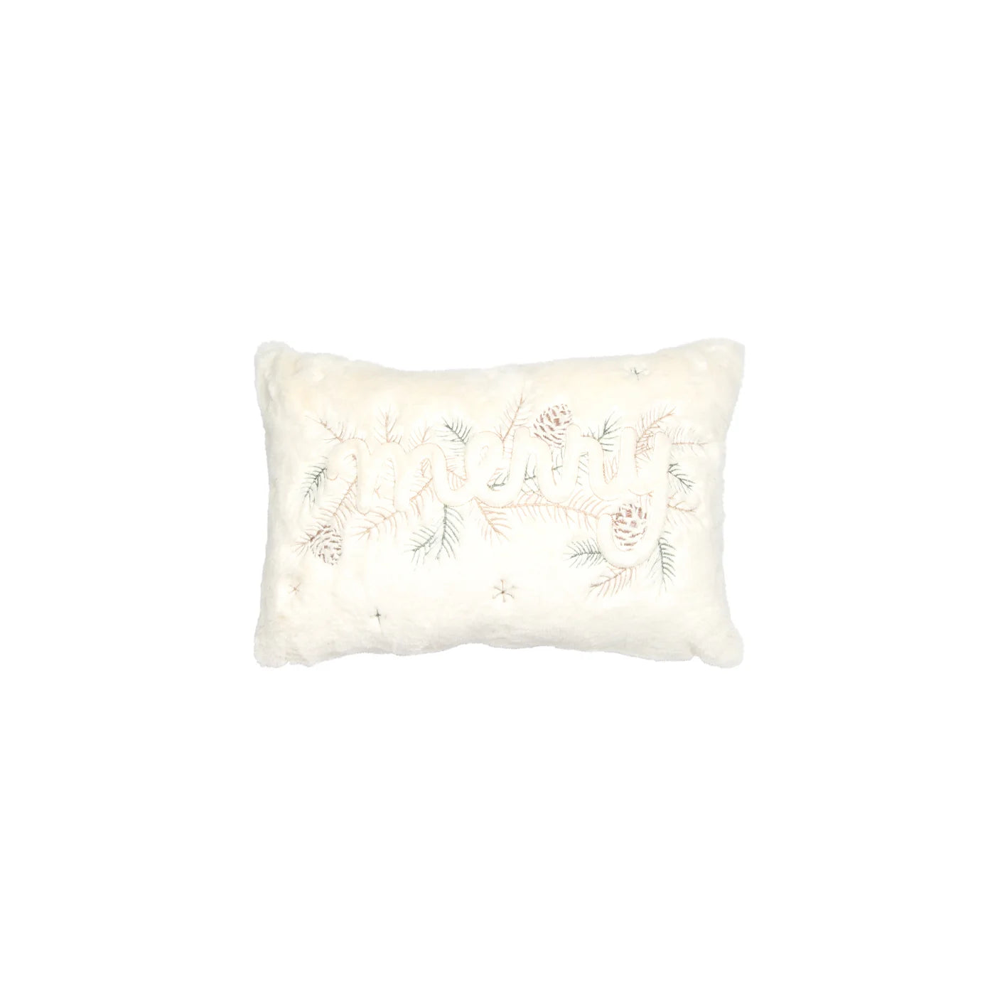 frosted merry | pillow