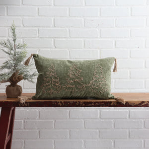 jute trees | pillow