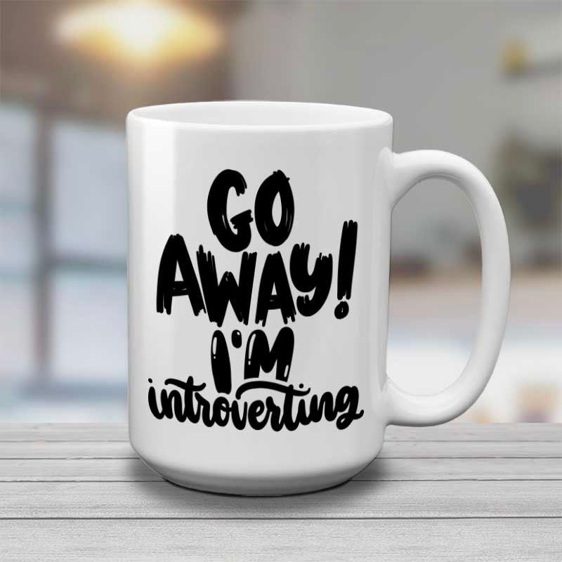 go away | mug