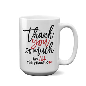 thank you so much | sweary mug