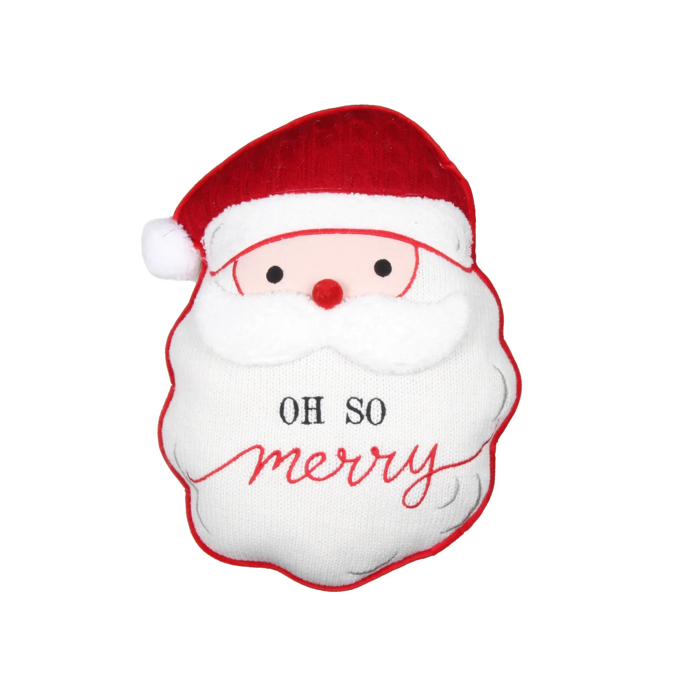 oh so merry | santa pillow