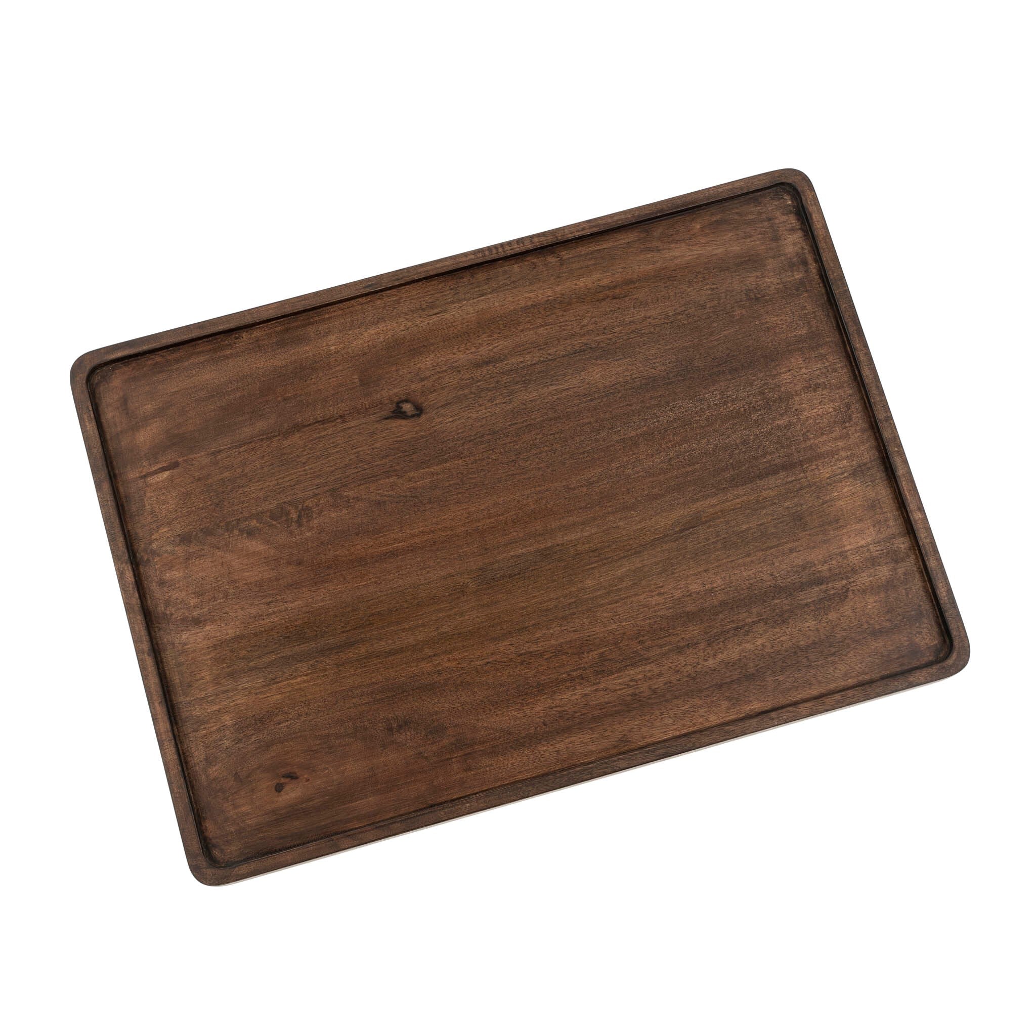 heritage | stained mango large rectangular tray