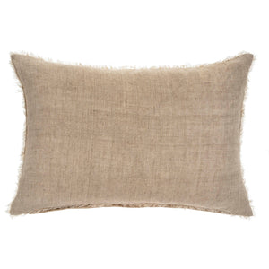 lina | oat linen pillow