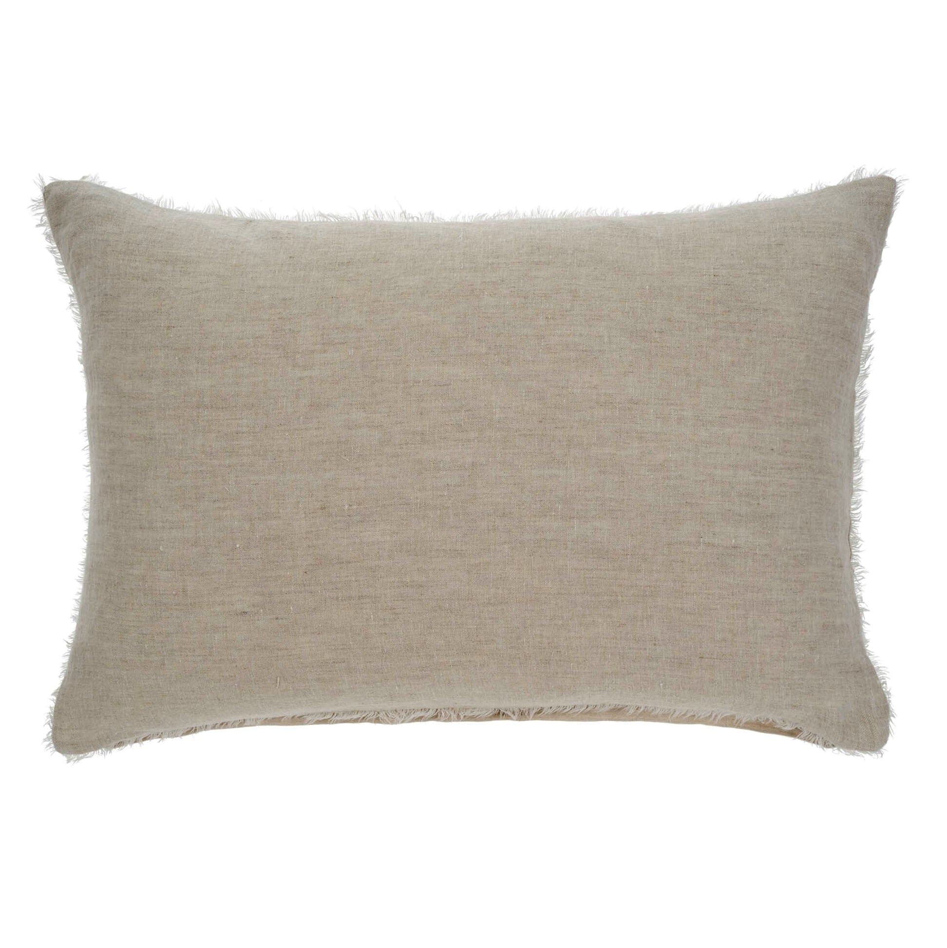 lina | chambray linen pillow