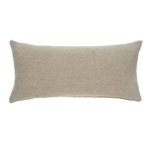 lina | lumbar chambray linen pillow