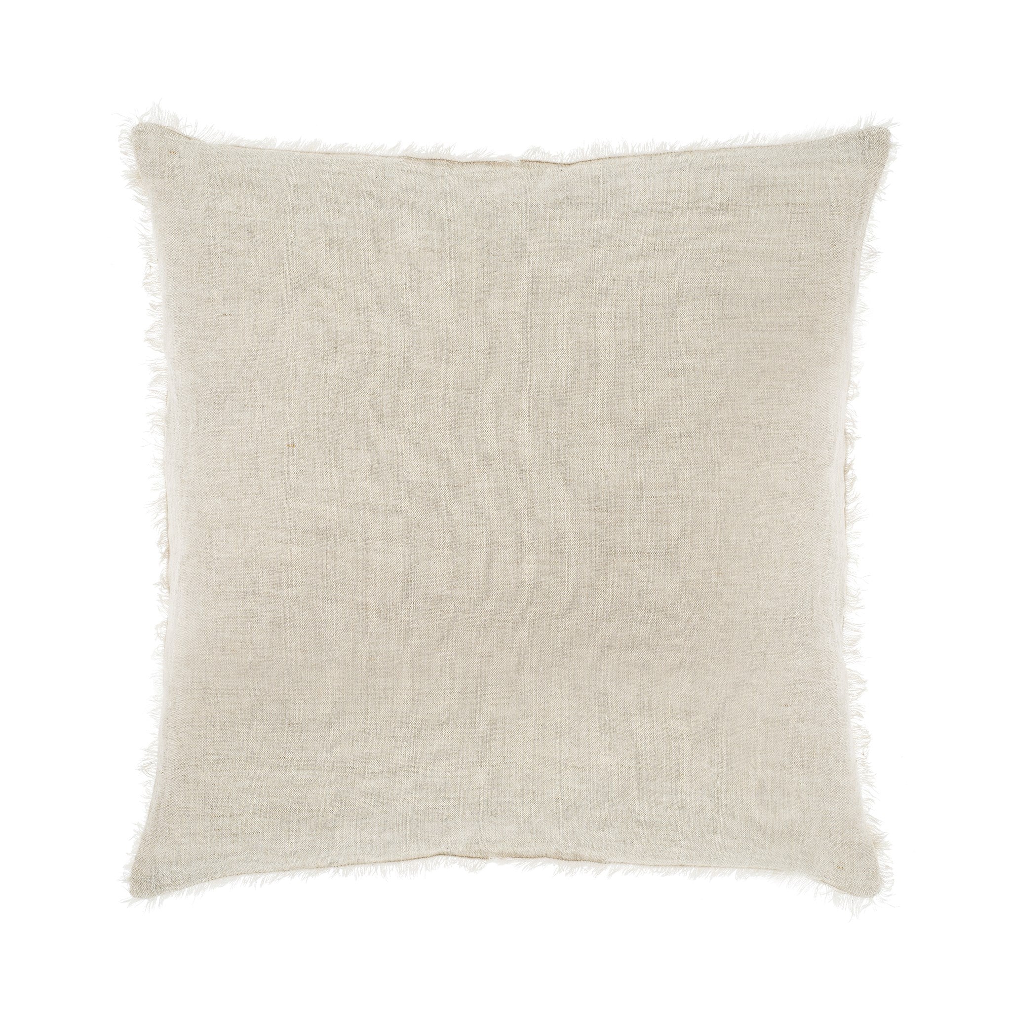 lina square | chambray linen pillow