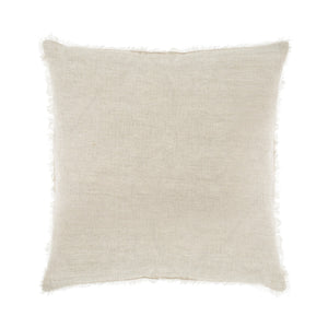 lina square | chambray linen pillow