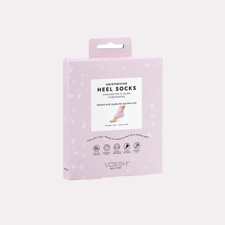 pink moisturizing | heel socks