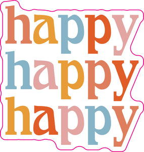 happy happy happy | sticker fun