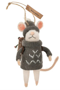 woolens wallace | mouse ornament