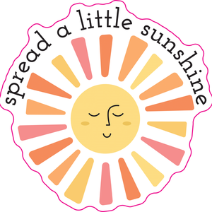 spread a little sunshine | sticker fun