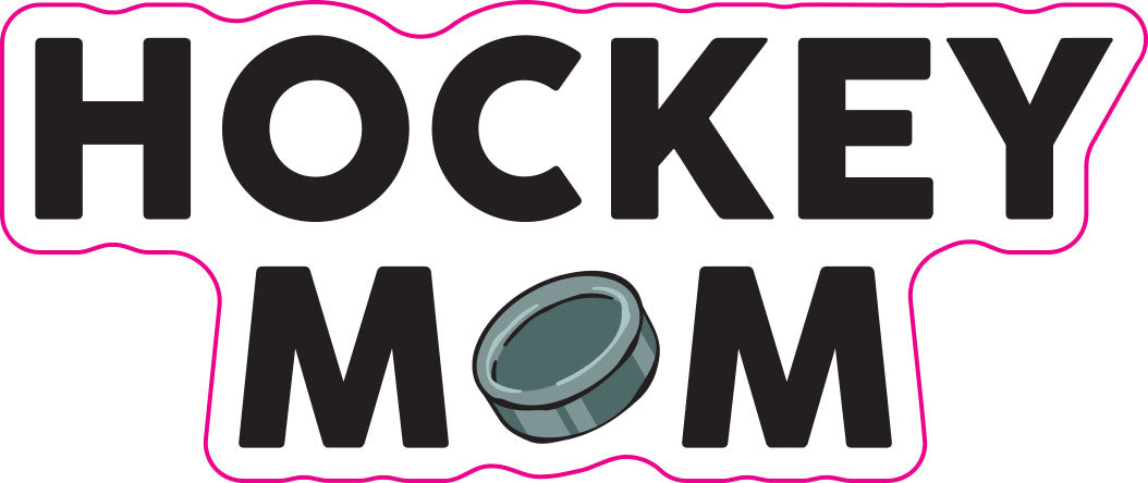 hockey mom | sticker fun