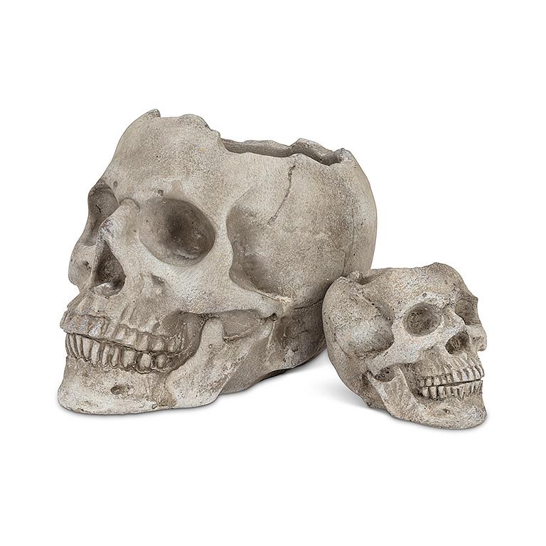 skull | small planter or tea lite