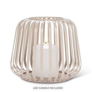 small cage | sand lantern with LED candle