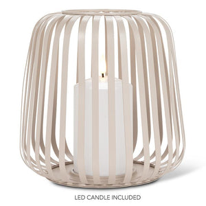 large cage | sand lantern with LED candle