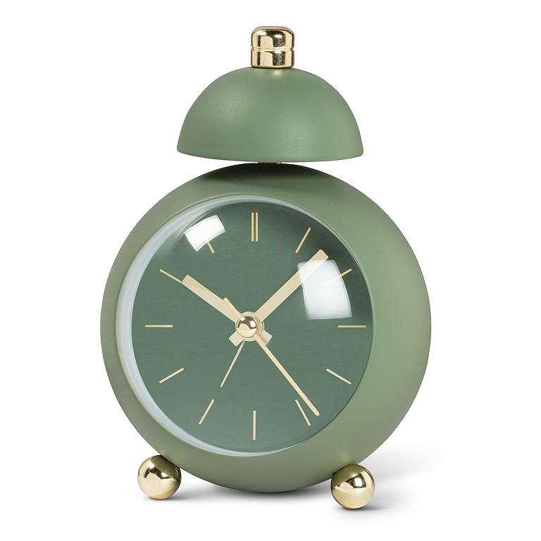 green | ball alarm clock