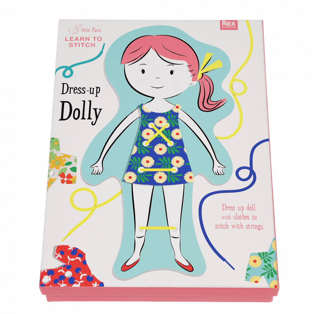 learn to stitch | dress-up dolly kit