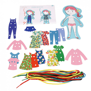 learn to stitch | dress-up dolly kit