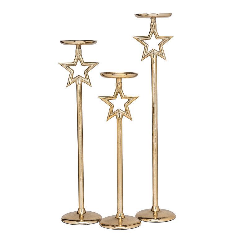 alu star | tall slim pillar set