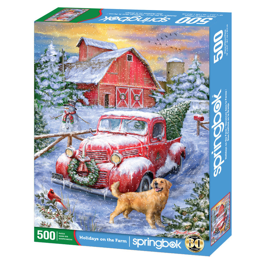 500 pc holidays on the farm | puzzle