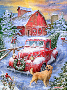 500 pc holidays on the farm | puzzle