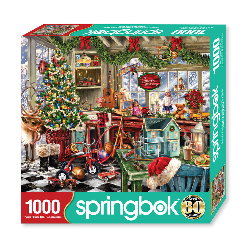 1000 pc santa's workshop | puzzle