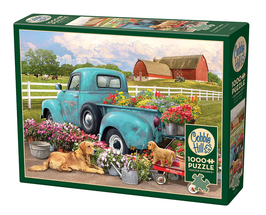 1000 pc flower truck | puzzle