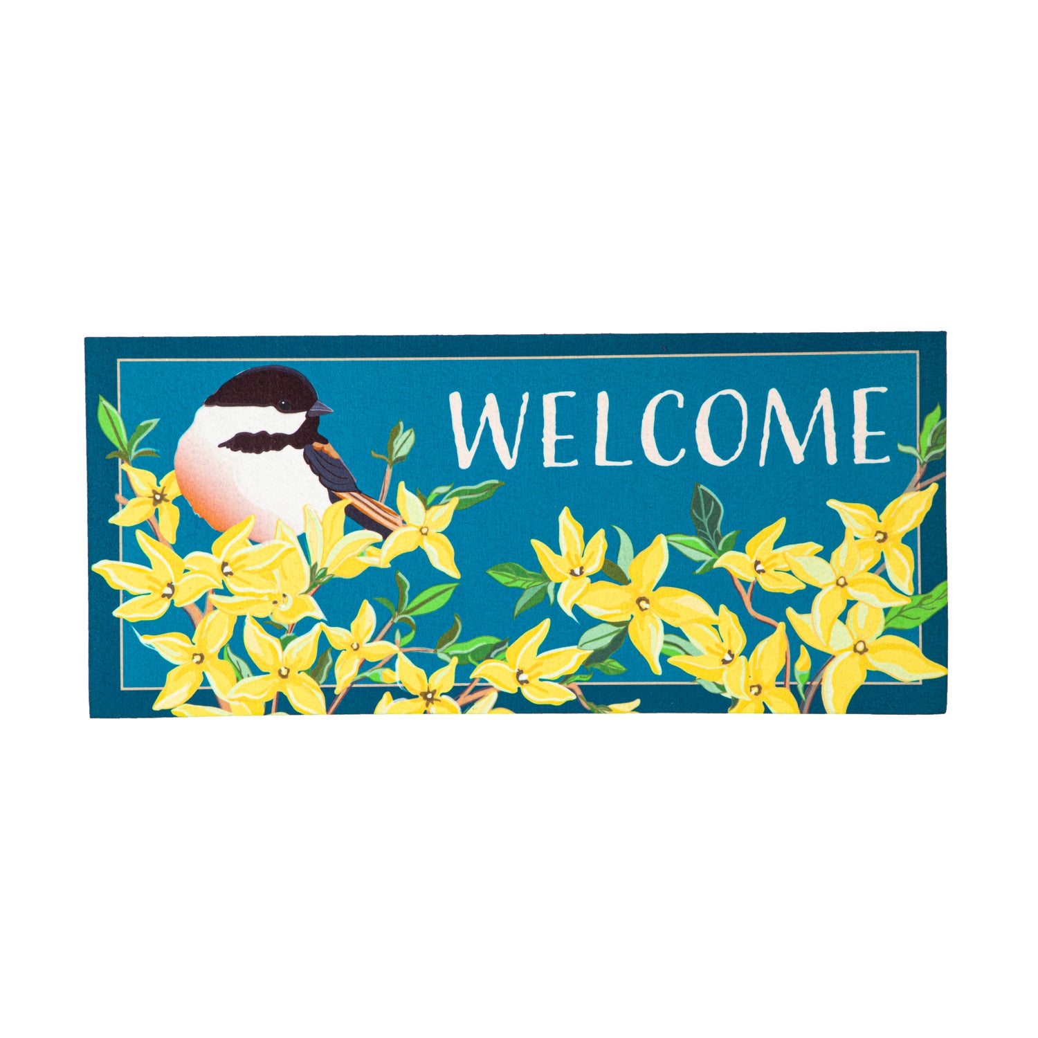 forsythia & chickadee | sassafras insert