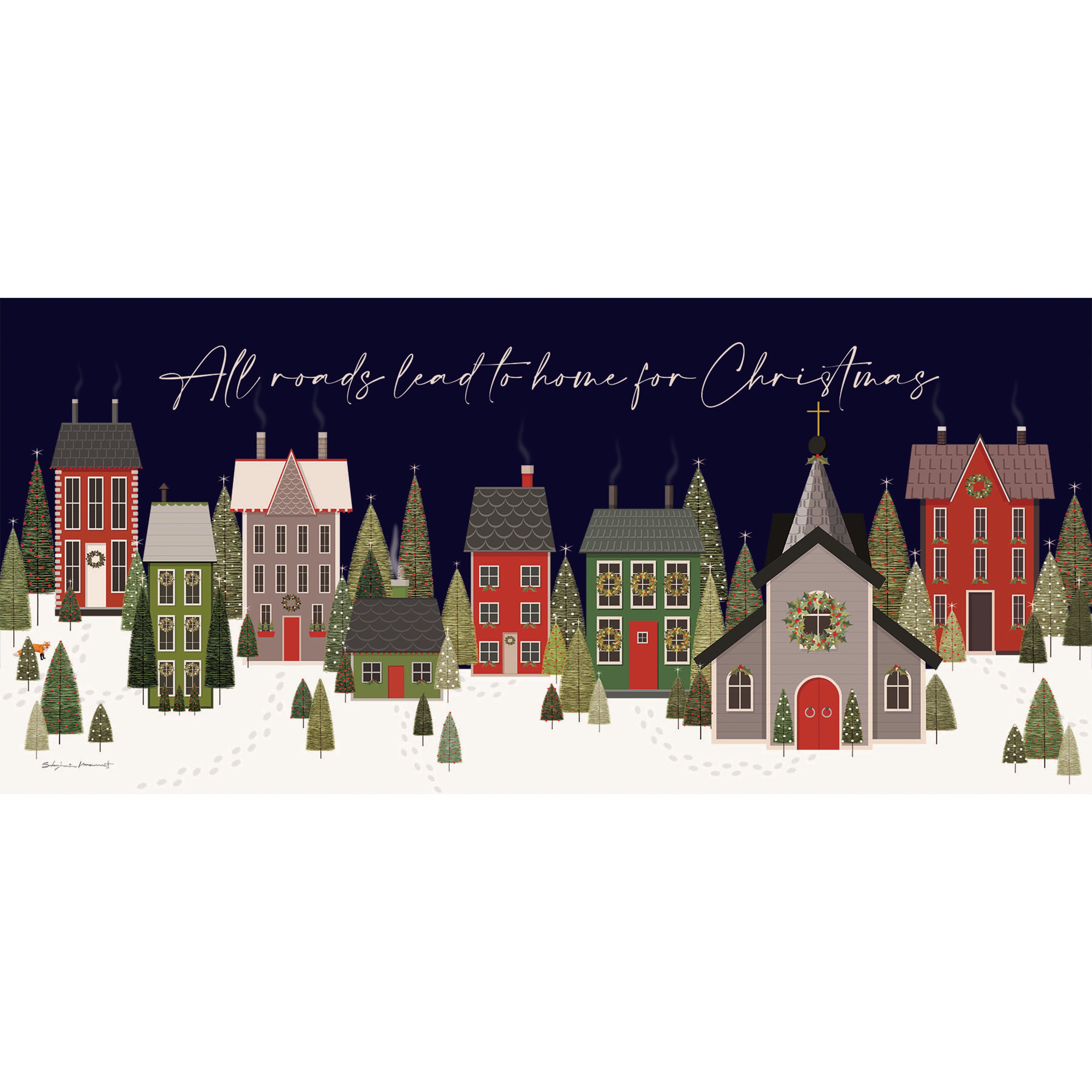 christmas town | sassafras insert