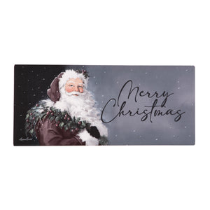 santa in the winter | sassafras insert