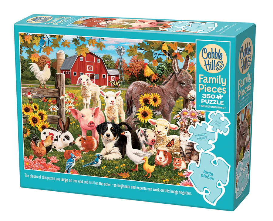 350 pc family farm | family puzzle