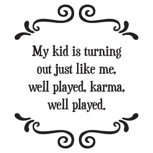 my kid is | coaster