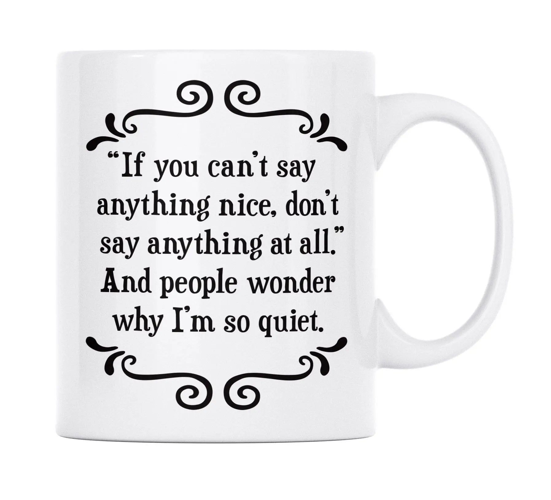 if you can't say anything nice | mug