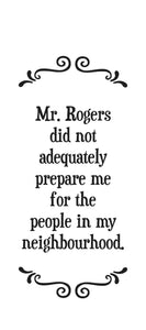 mr. rogers | tea towel