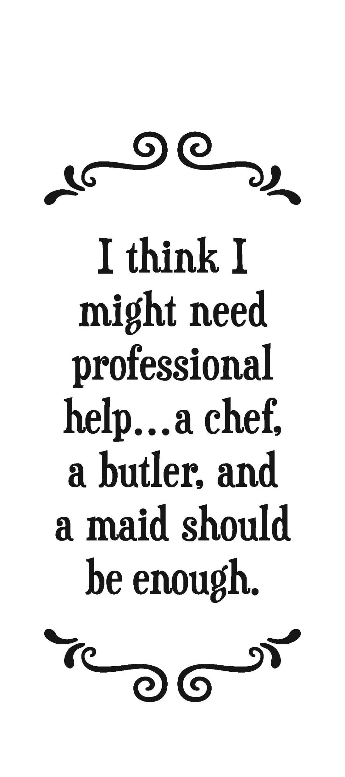 professional help | tea towel