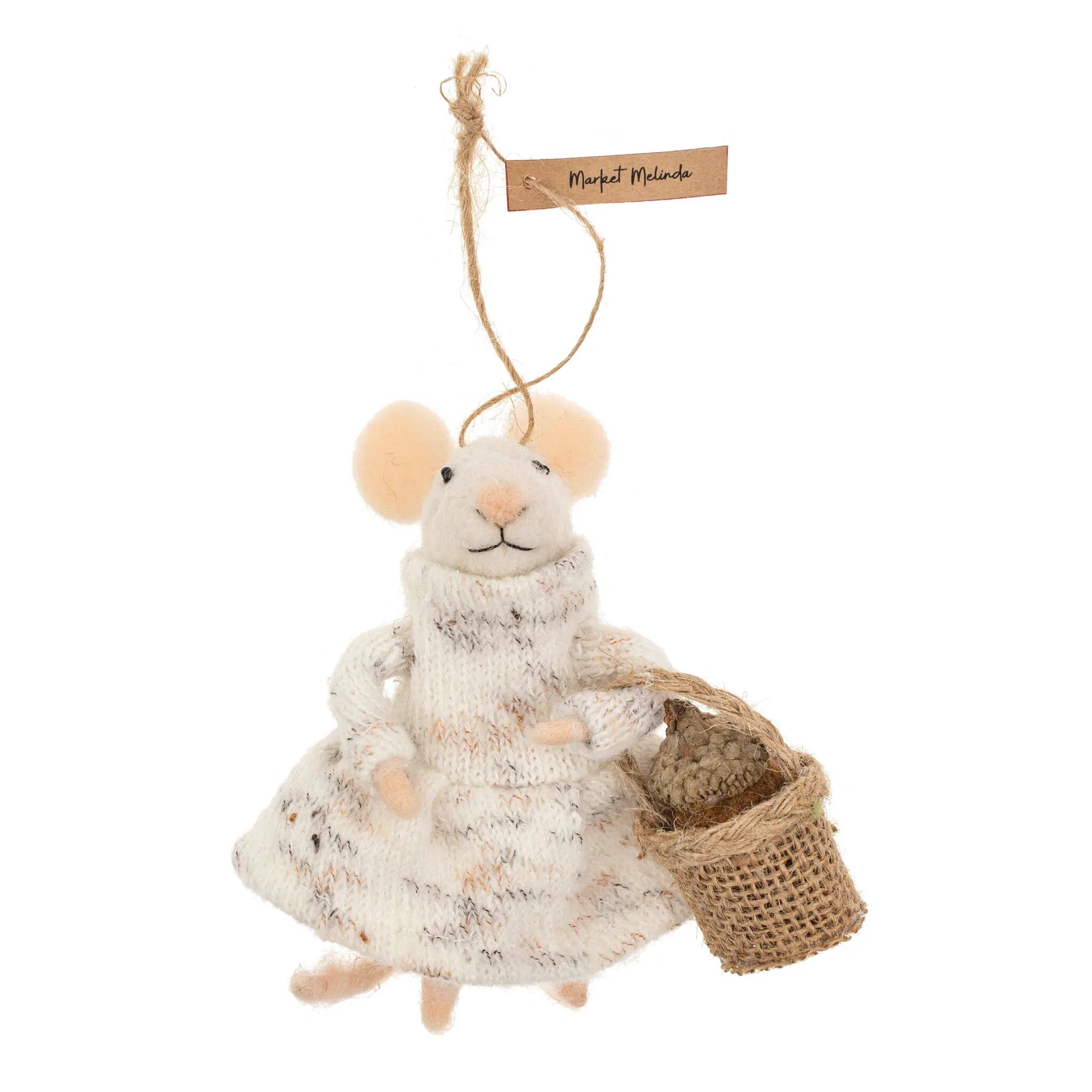 market melinda | mouse ornament