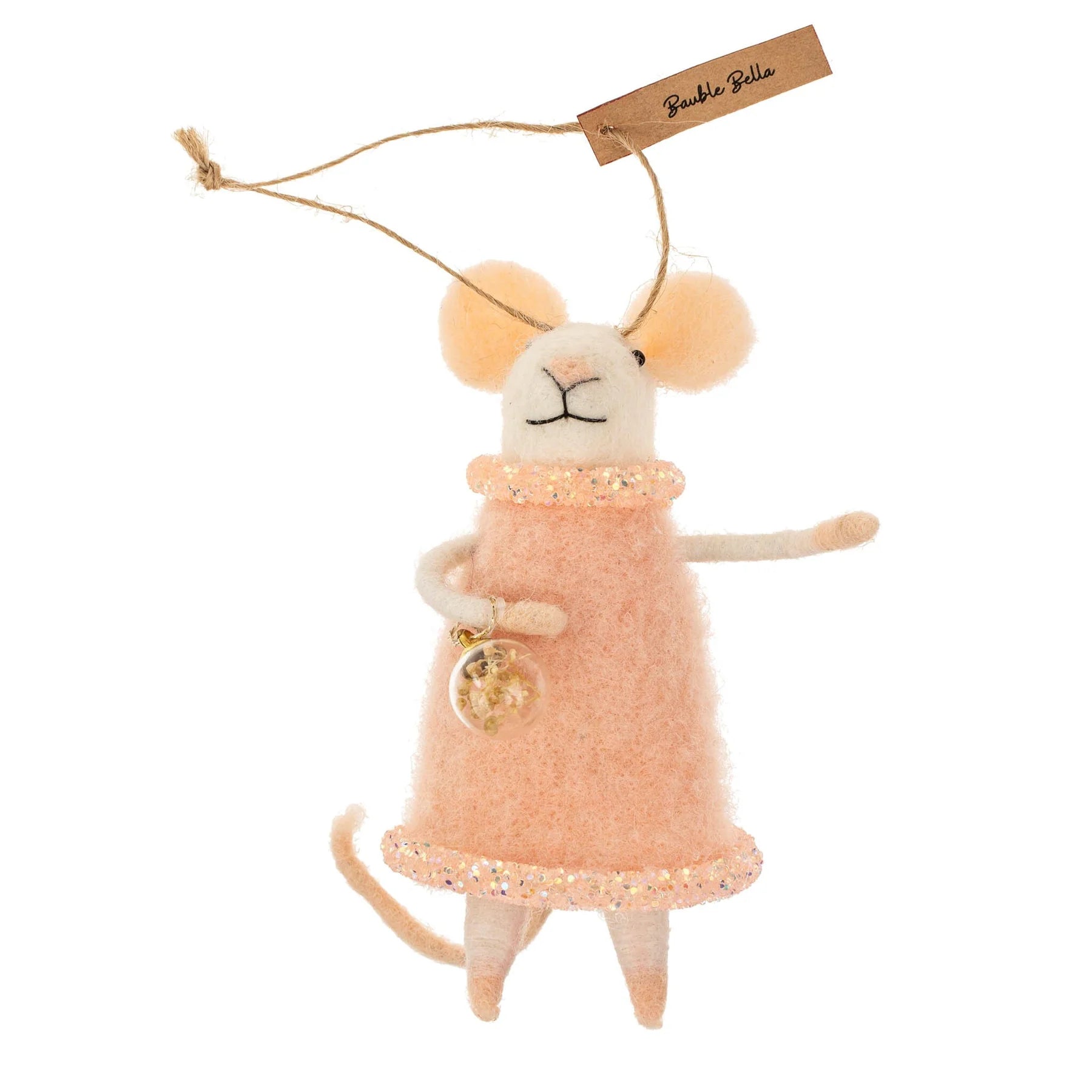 bauble bella | mouse ornament