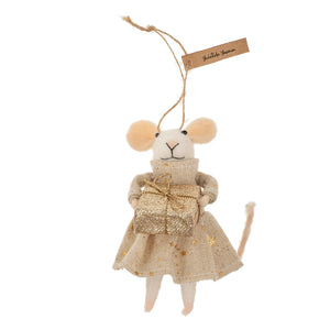 yuletide yasmine | mouse ornament