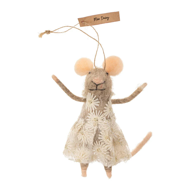 miss daisy | mouse ornament