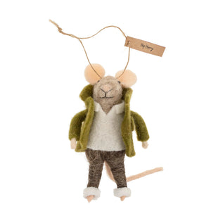 hip harry | mouse ornament