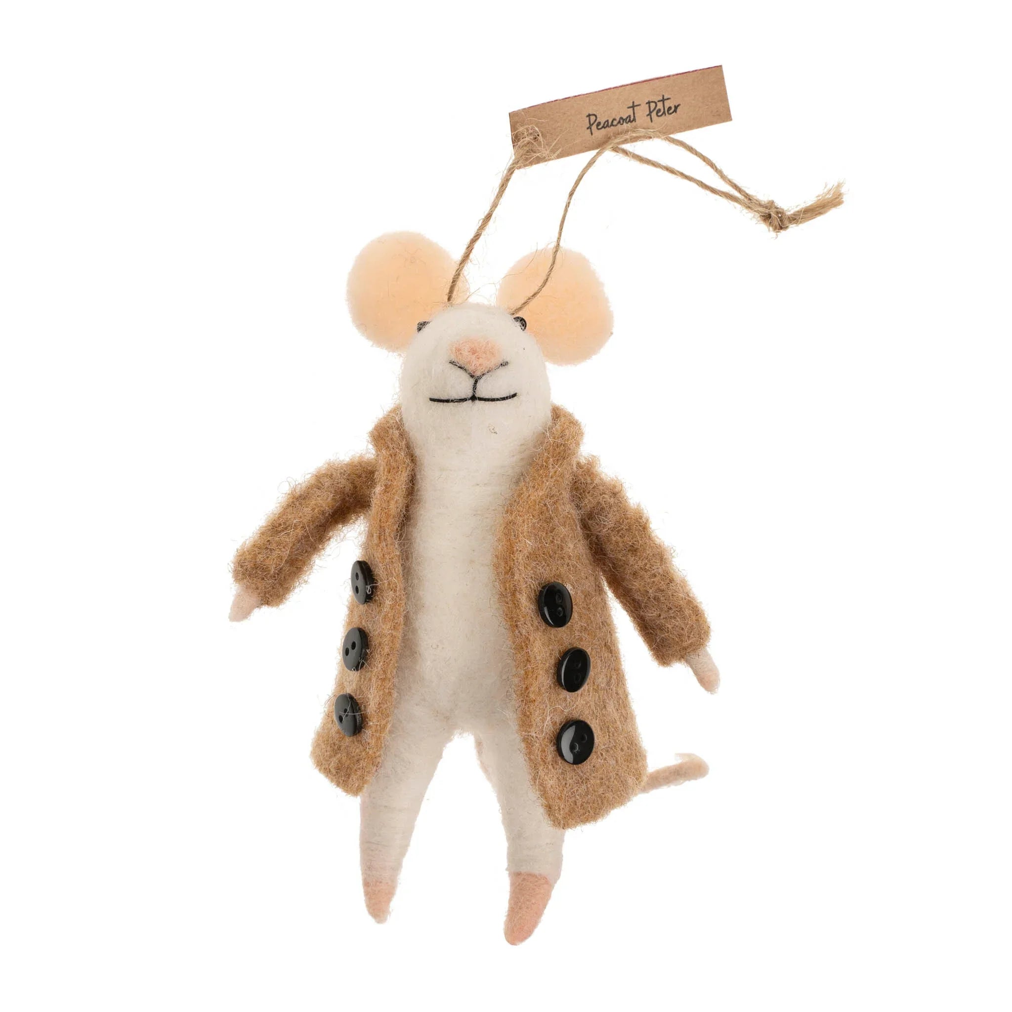 peacoat peter | mouse ornament