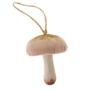 pink | magical mushroom ornament