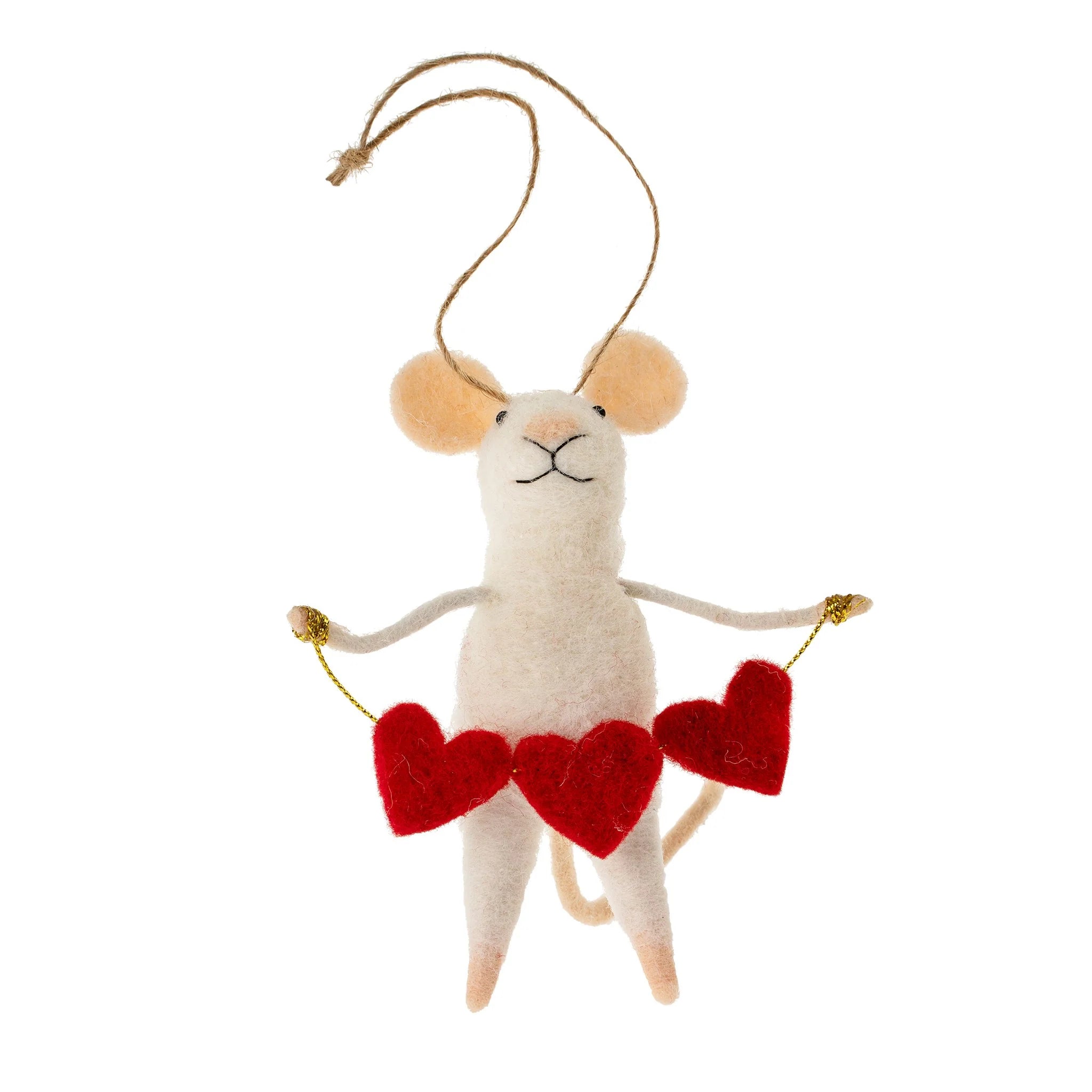 heart full | mouse ornament