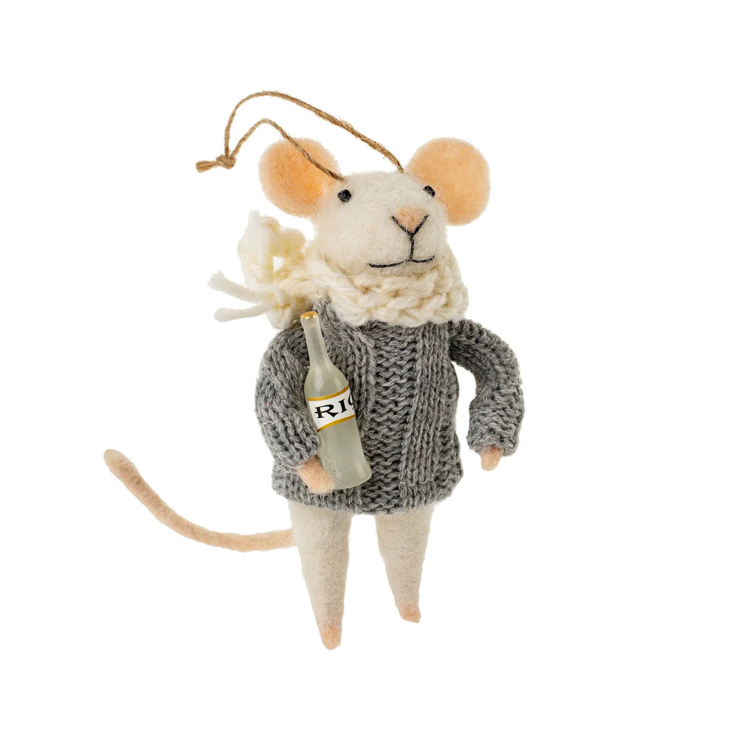 lush loretta | mouse ornament