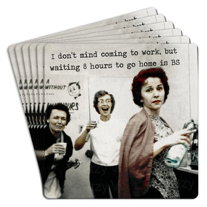 i don't mind going | disposable coasters