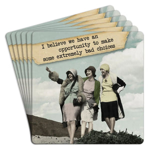 an opportunity | disposable coasters