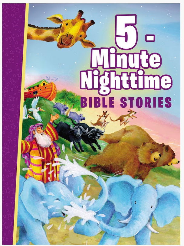 5 minute nighttime bible stories | book